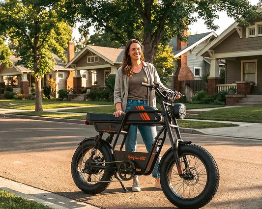 GT33 All-Terrain Cafe Racer Cargo Electric Bike