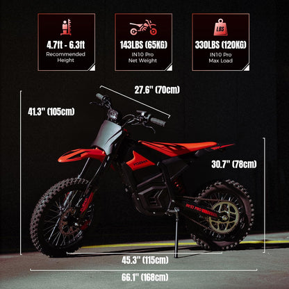 YOZMA IN 10 Pro Dirt E-Bike