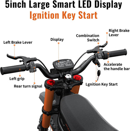 GT54 Electric Mini Motorbike