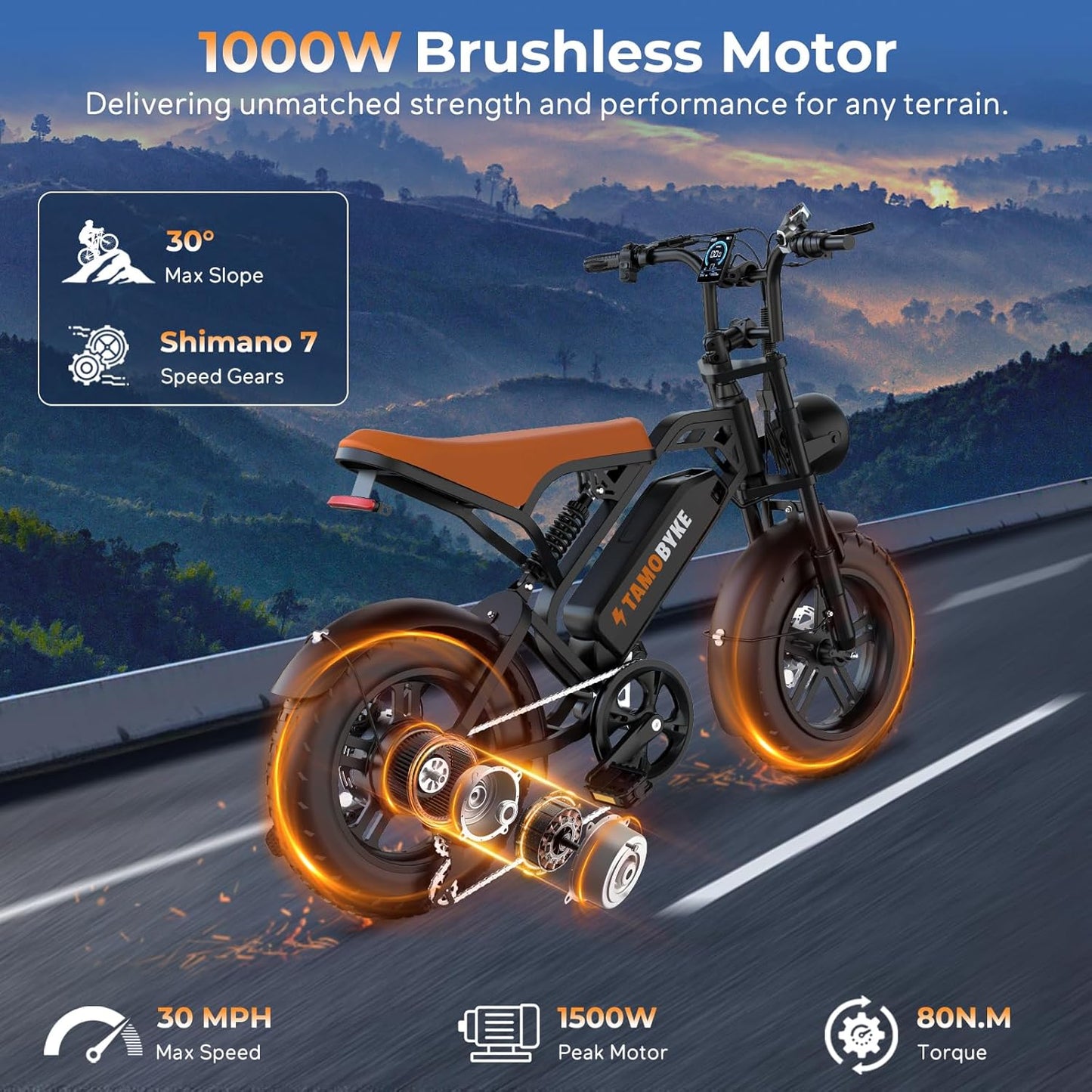 Tamobyke T16 Electric Bike