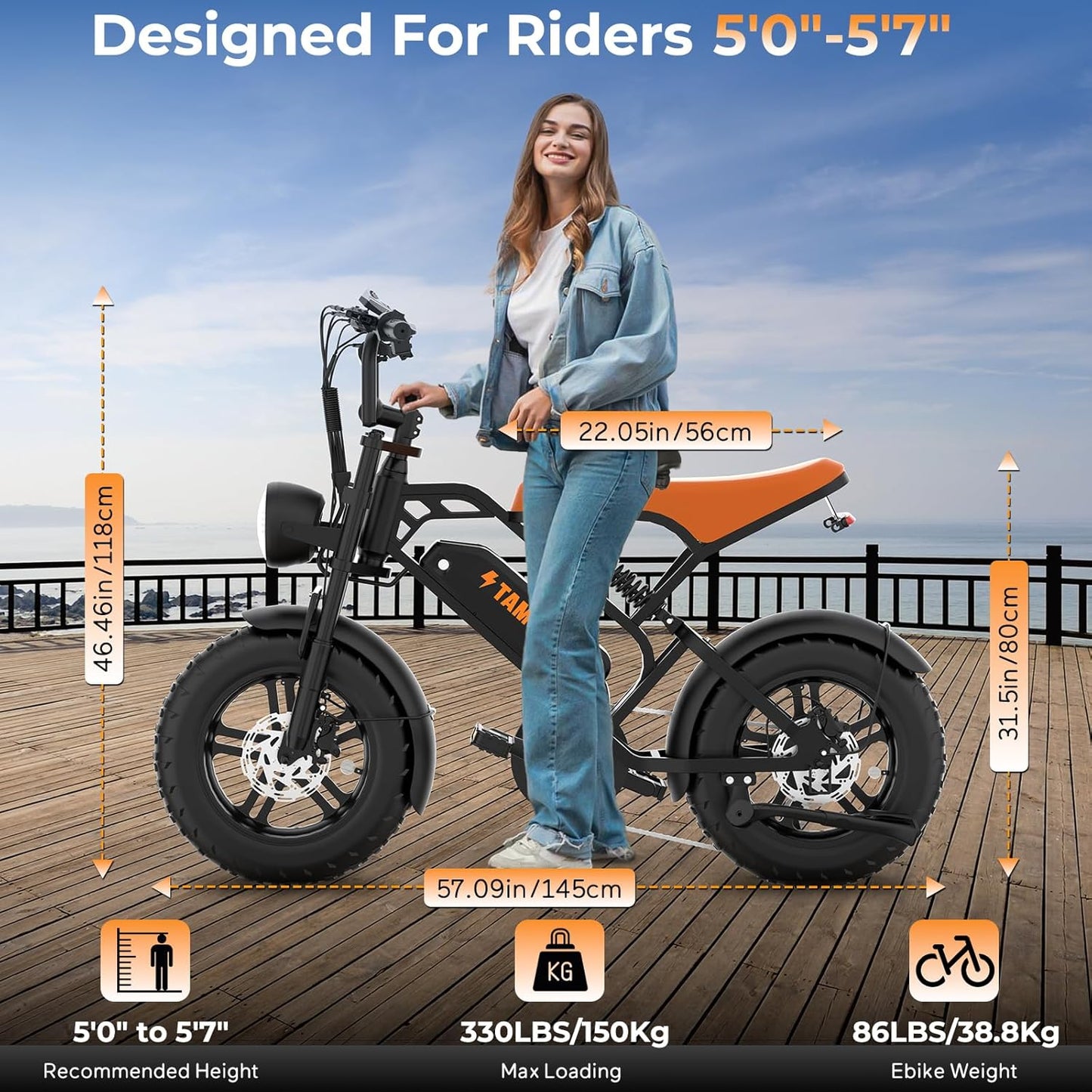 Tamobyke T16 Electric Bike