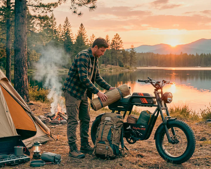 GT33 All-Terrain Cafe Racer Cargo Electric Bike